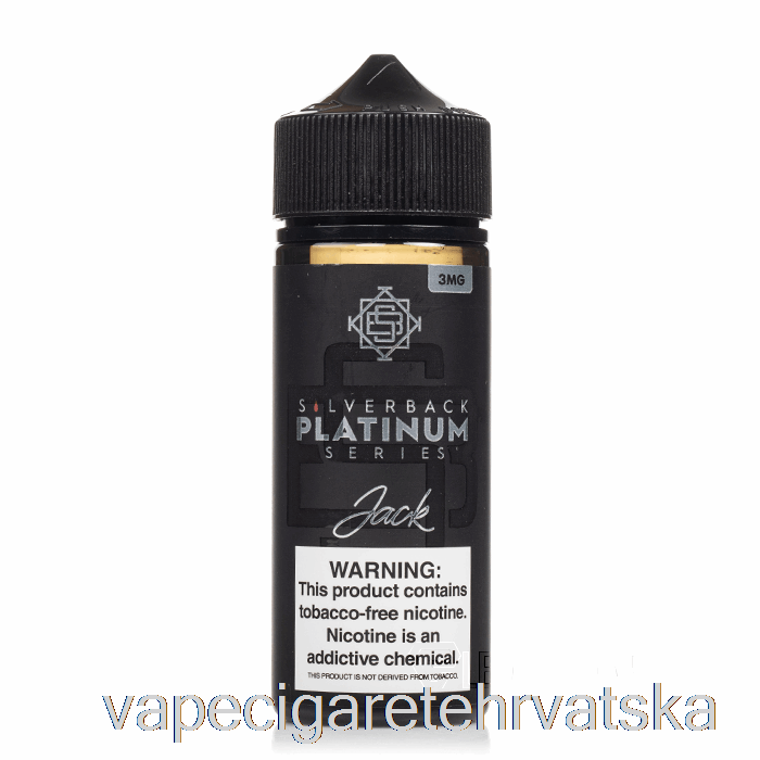 Vape Cigarete Jack - Silverback Platinum Serija - 120ml 6mg